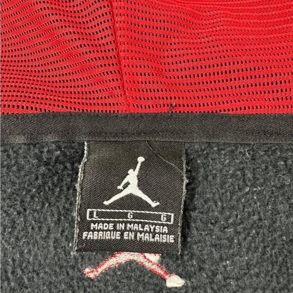 Jordan Air Full Zip Black Hoodie Men’s Size L - Picture 13 of 13